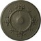 Ekena Millwork Flower Ceiling Medallion (Fits Canopies up to 3 7/8"), Hand-Painted Witch Hazel, 27"OD x 1 1/8"P CM27FLWHF - alternate 1